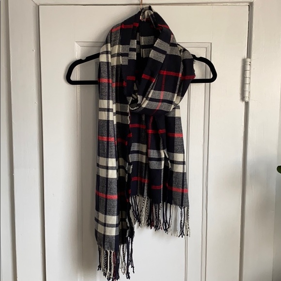 J. Crew Factory Accessories - J. Crew Factory Classic Plaid Scarf